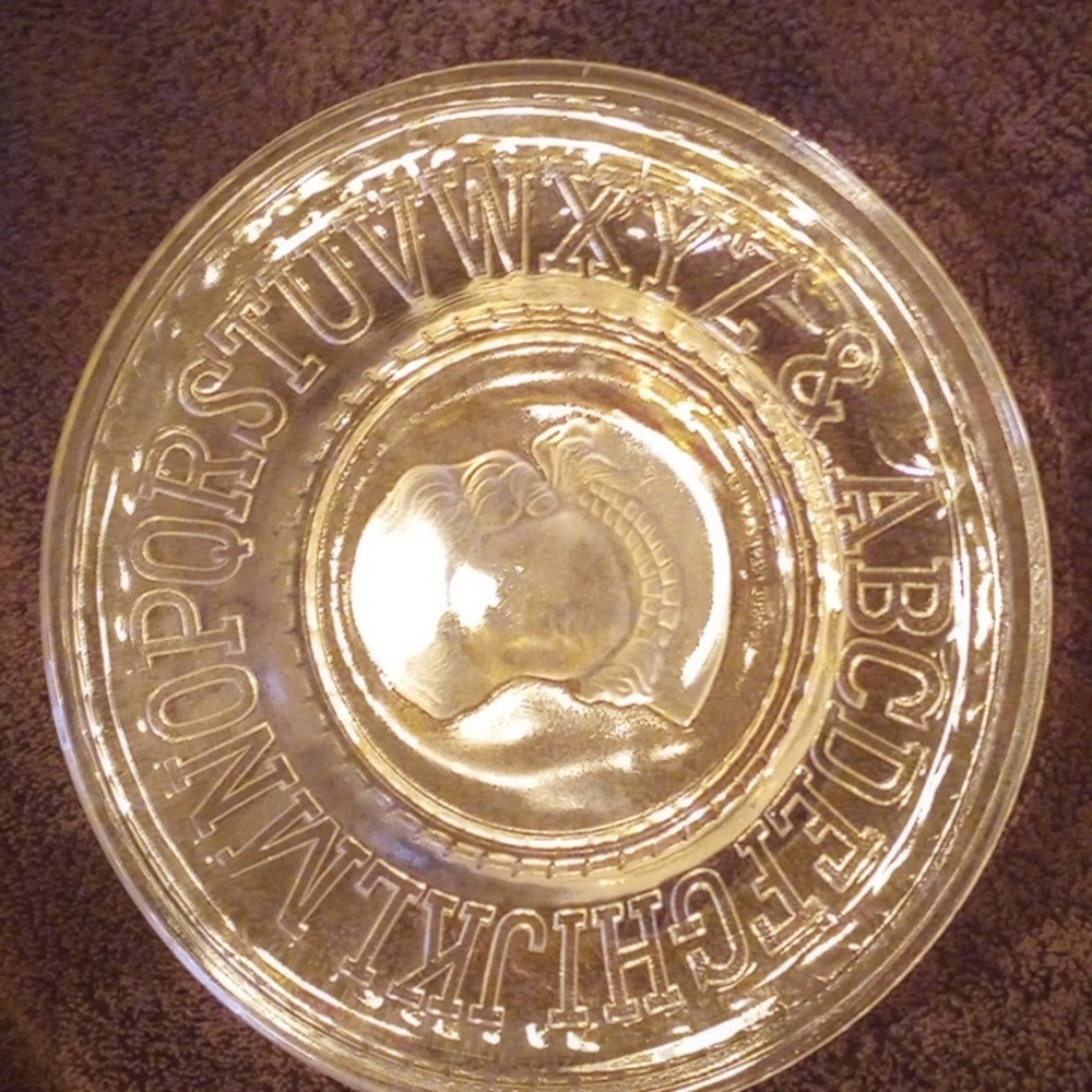 Vintage ABC Dish/Plate - Picture 3 of 6